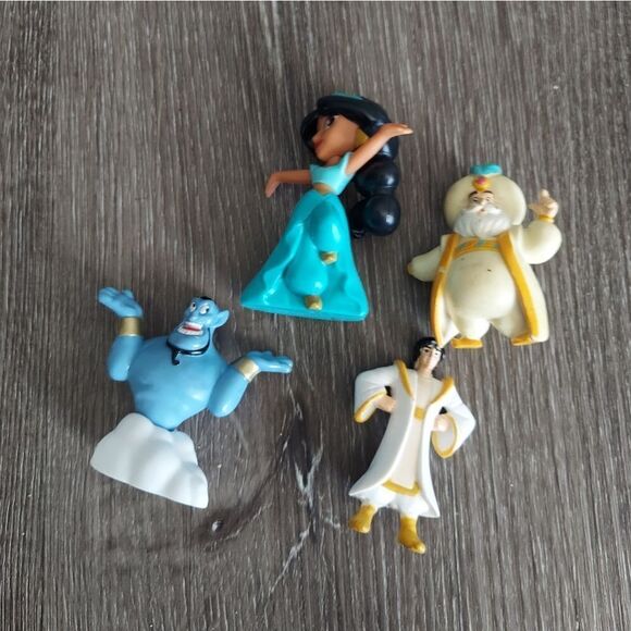 Disney Aladdin Toy Figures Bundle - 4 piece - Picture 2 of 3